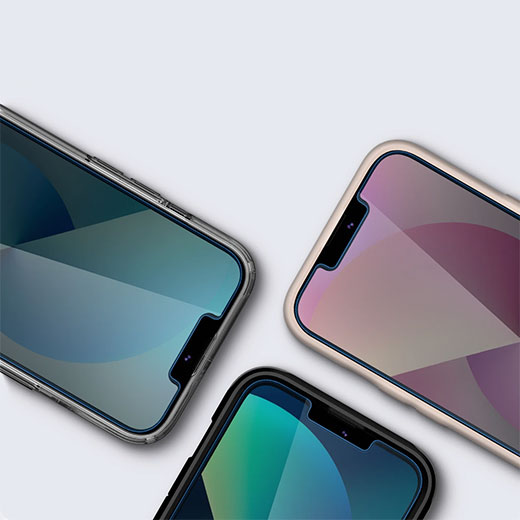 Защитное стекло антишпион Spigen EZ FIT GLAS.tR Privacy для iPhone 14 Plus | 13 Pro Max (2 шт.) — надежная защита
