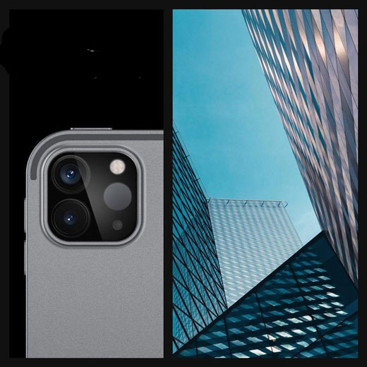 Защитное стекло на камеру Spigen Full Cover Camera Lens Screen Protector для iPad Pro 12.9" | 11" (2021/2020) (2 Pack)