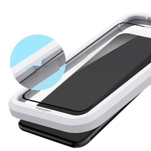 Защитное стекло Spigen Glas.tR AlignMaster Black для iPhone 11/XR (в комплекте 2 шт.)