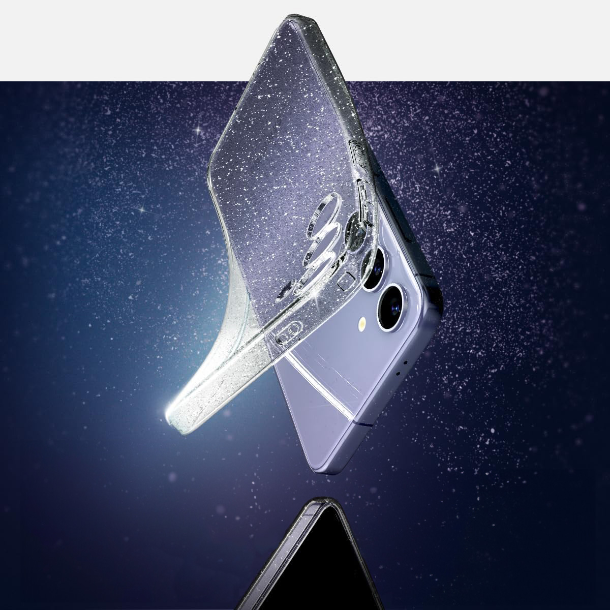 Чохол Spigen Liquid Crystal Glitter з блискітками для Galaxy S24 Plus