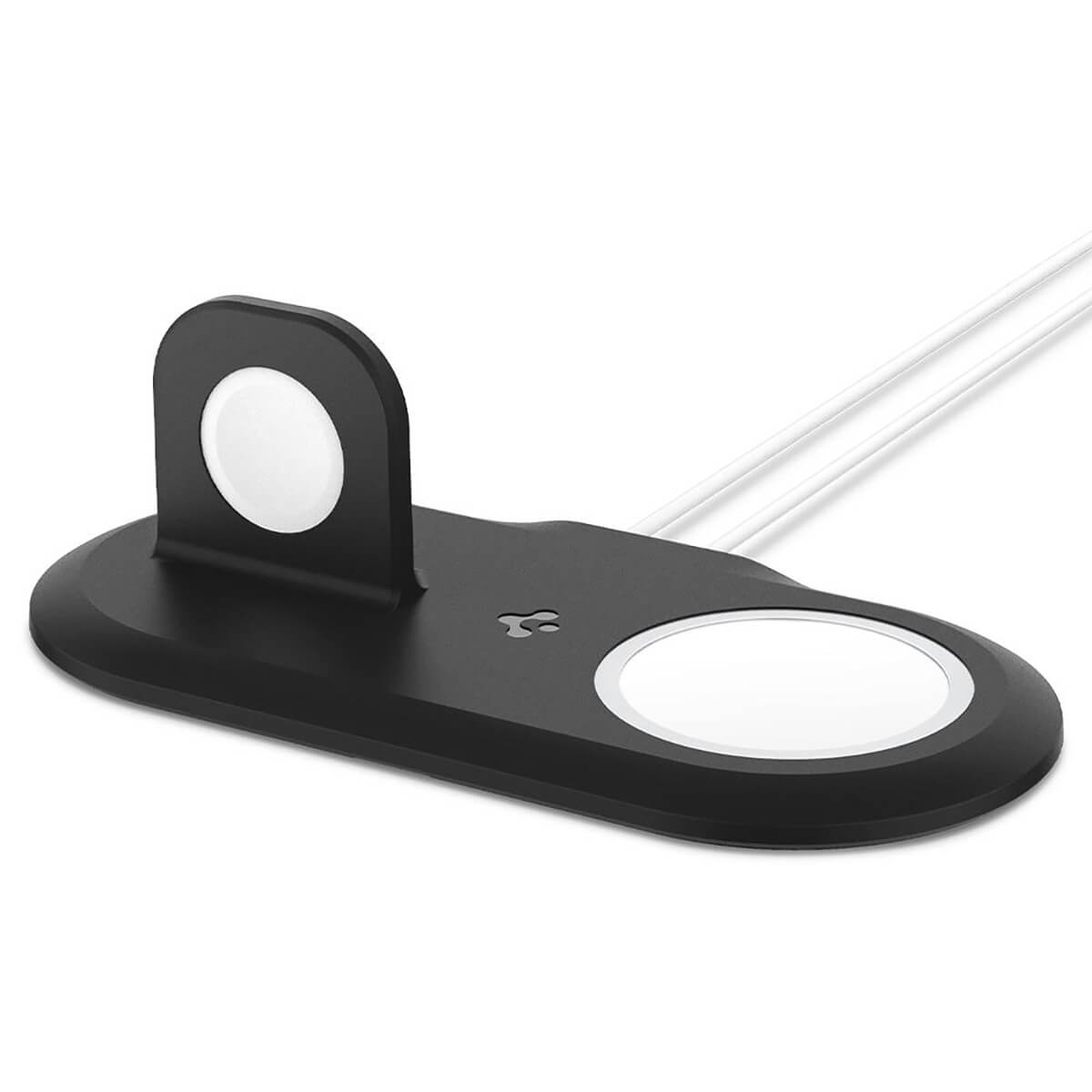 Держатель Spigen Mag Fit Duo для MagSafe Charger Pad | Apple Watch Magnetic Charger
