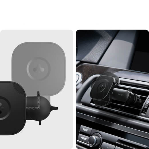 Магнитный автодержатель Spigen OneTap Magnetic Car Air Vent Mount для iPhone 14 | 13 | 12