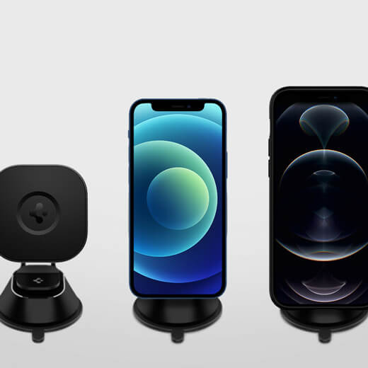 Магнитный автодержатель Spigen OneTap Magnetic Car Mount для iPhone 14 | 13 | 12