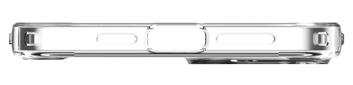 Стеклянный чехол Spigen Case Quartz Hybrid Crystal Clear для iPhone 14