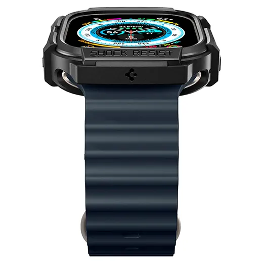 Защитный чехол Spigen Rugged Armor для Apple Watch Ultra 49mm из качественных материалов