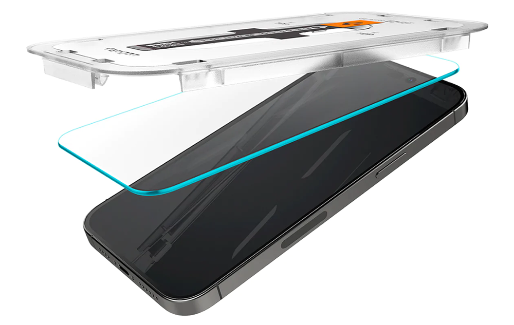 Захисне скло Spigen Screen Protector EZ FIT Glas.tR (Sensor Protection) для iPhone 14 Pro