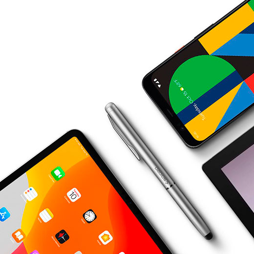 Универсальный стилус Spigen Stylus Pen Silver для смартфона/планшета