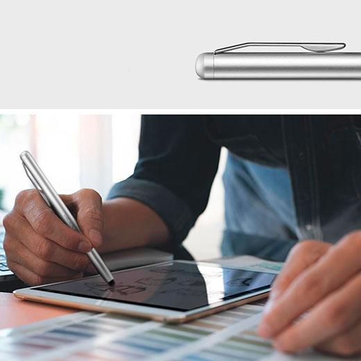 Универсальный стилус Spigen Stylus Pen Silver для смартфона/планшета