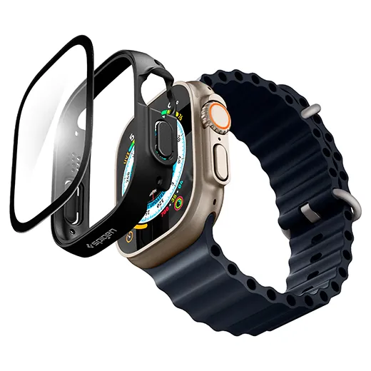 Захисний чохол Spigen Thin Fit 360 Black для Apple Watch Ultra 49mm