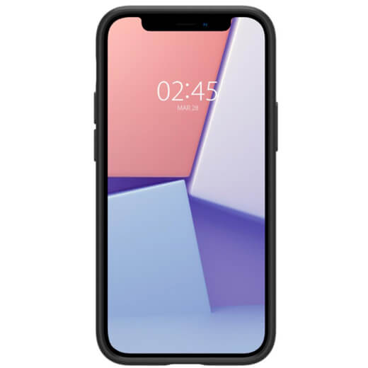 Черный защитный чехол Spigen Thin Fit для iPhone 12