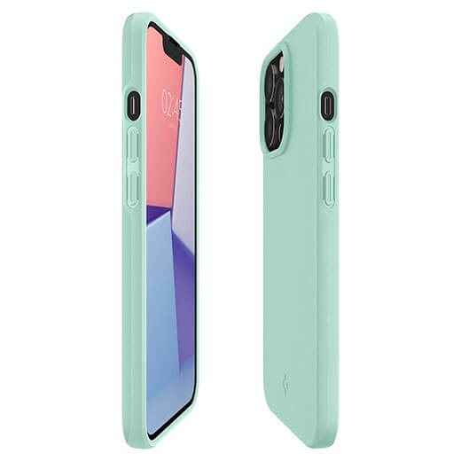 Купити силіконовий чохол-накладка Spigen Thin Fit Apple Mint для iPhone 13 Pro Max