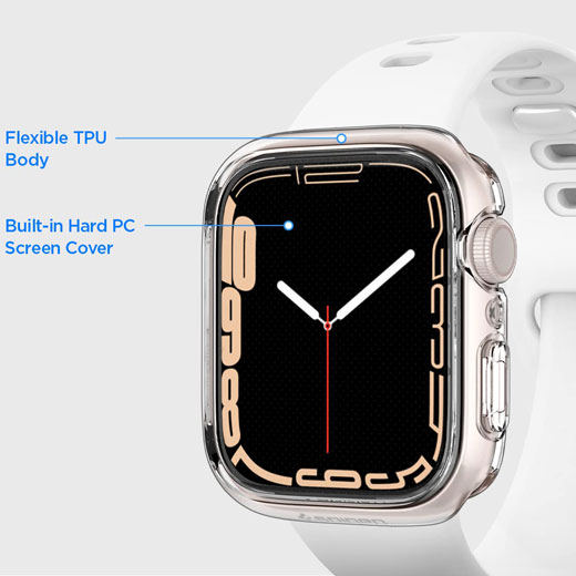 Противоударный чехол Spigen Ultra Hybrid 2 для Apple Watch 45 mm Series 8 | 7 цена Украина