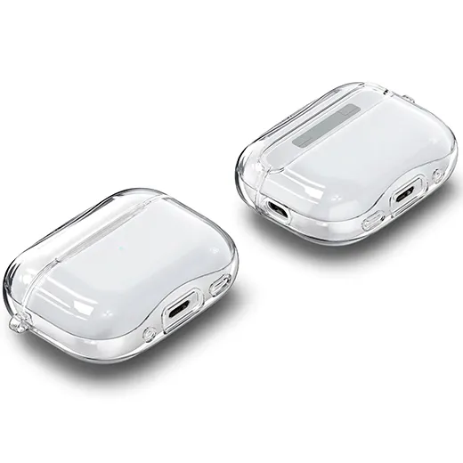 Цена чехла с карабином Spigen Ultra Hybrid Crystal Clear для AirPods Pro 2