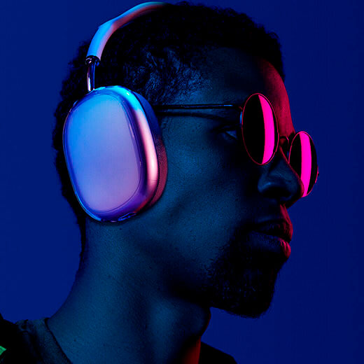 Прозрачные чехол-накладки Spigen Ultra Hybrid Pro для AirPods Max