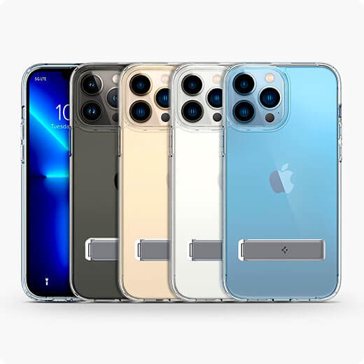 Купить прозрачный защитный чехол Spigen Ultra Hybrid S Crystal Clear для iPhone 13 Pro