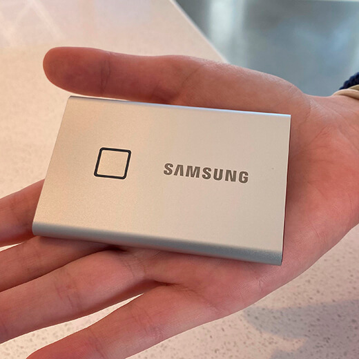 Внешний портативный SSD диск Samsung T7 Touch 500GB купить