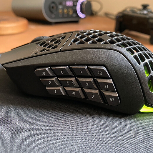 Беспроводная мышь SteelSeries Aerox 9 с сотовым корпусом
