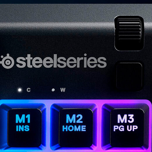 Клавіатура SteelSeries Apex 3 звук