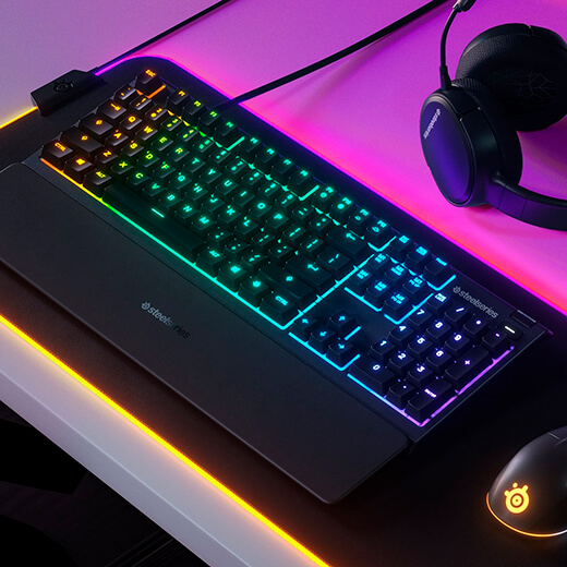 Клавіатура SteelSeries Apex 3 купити