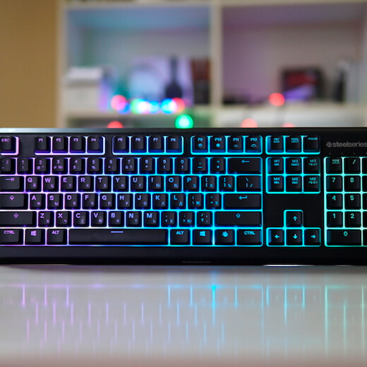 Клавіатура SteelSeries Apex 3 дизайн