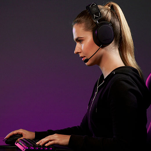 Беспроводная игровая компьютерная гарнитура SteelSeries Arctis 9