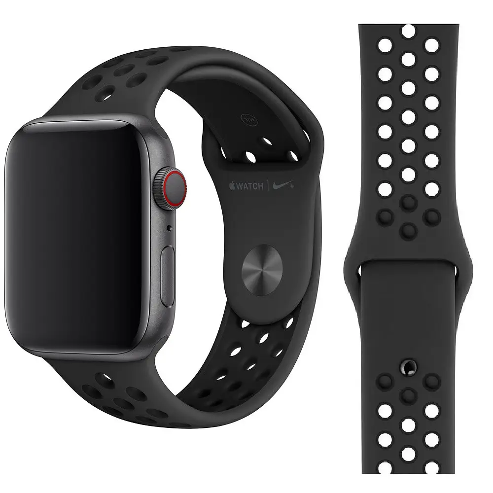 Ремешок Apple Black/Black Nike Sport Band для Apple Watch 41mm | 40mm | 38mm