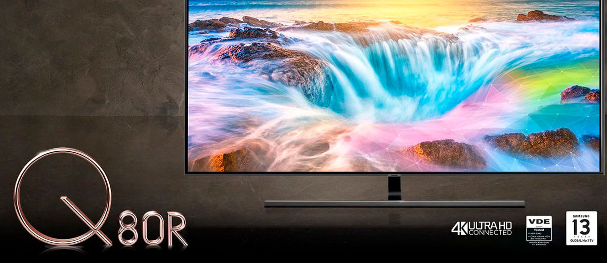 Телевизор Samsung 55" Q80R 4K Smart QLED TV 2019
