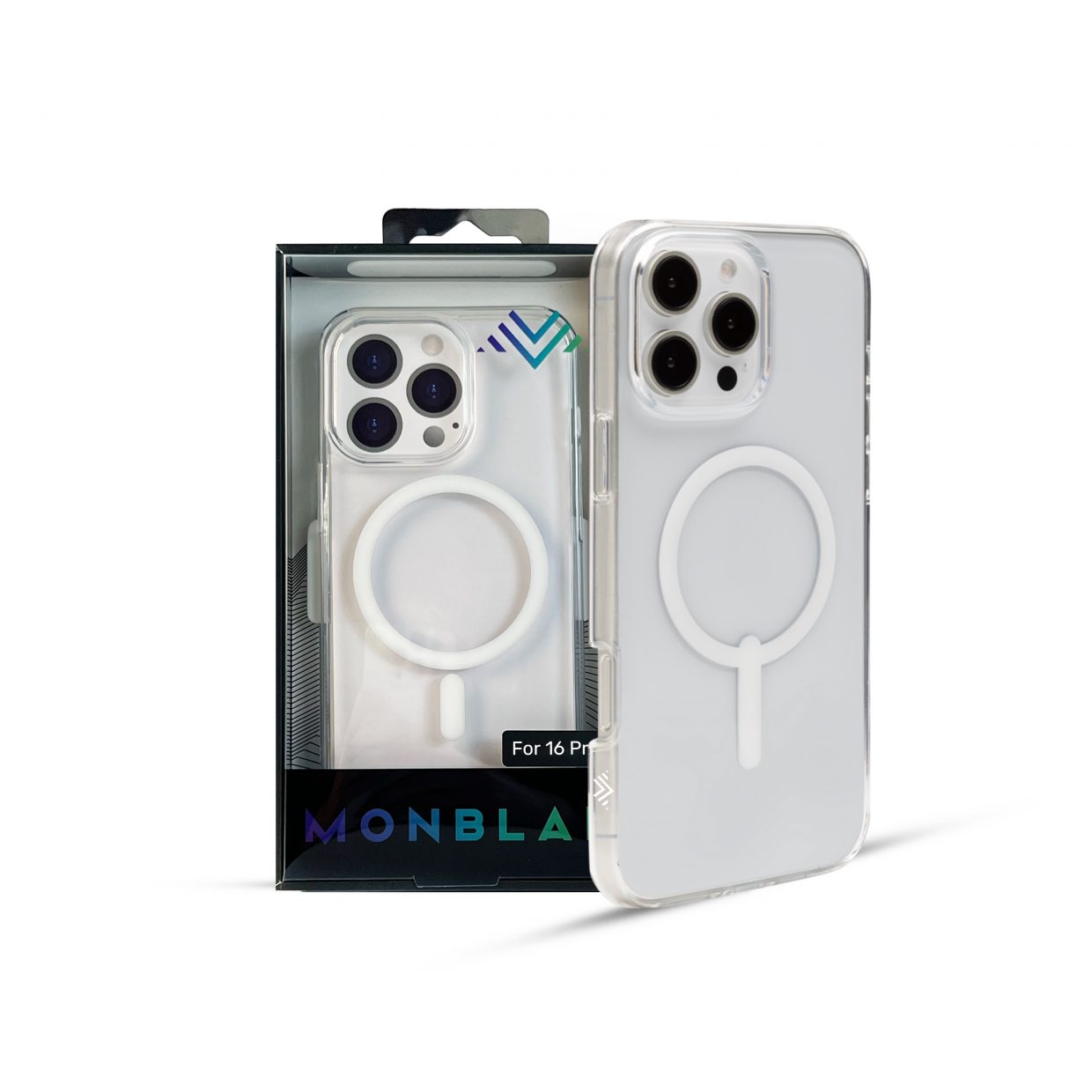 Прозрачный чехол Monblan MagSafe Crystal Case для iPhone 16 Pro Max
