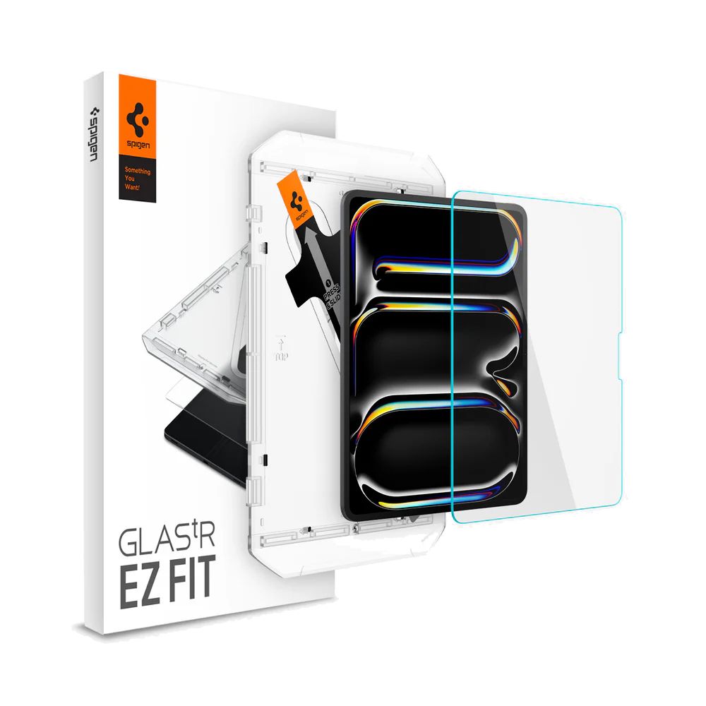 Защитное стекло Spigen Glas.tR EZ Fit для iPad