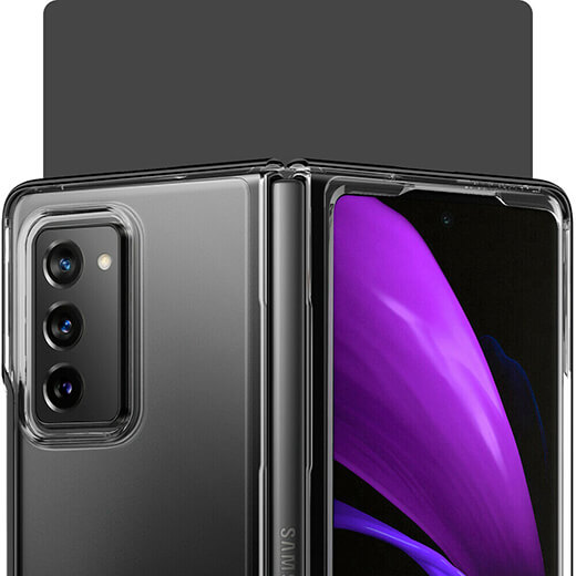 Защитный чехол Spigen Case Ultra Hybrid Black для Galaxy Z Fold 2