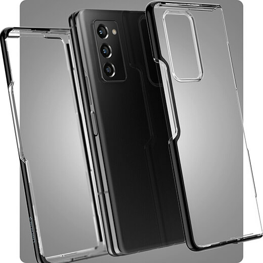 Защитный чехол Spigen Case Ultra Hybrid Black для Galaxy Z Fold 2