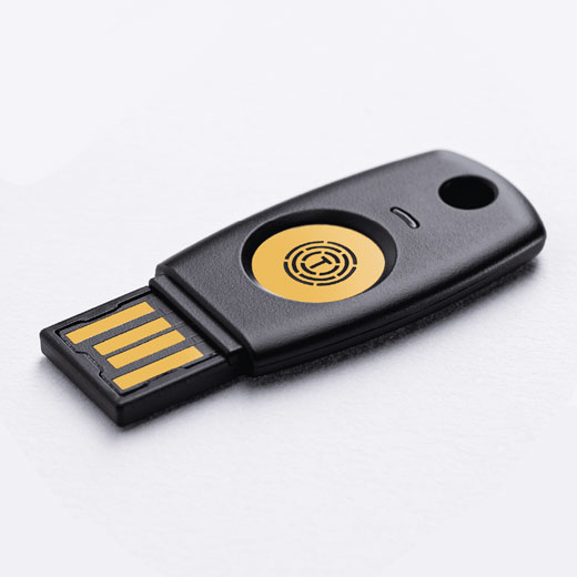 Что такое электронный защитный FIDO ключ TrustKey T110 USB-A FIDO2