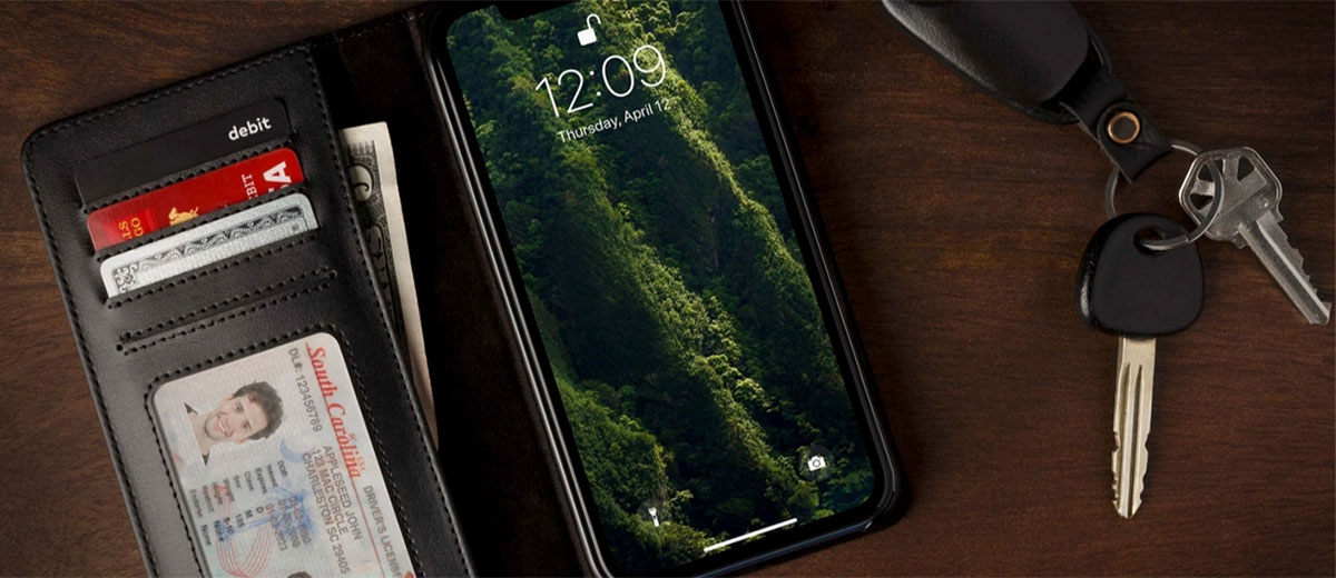 Чехол-книжка Twelve South Journal для iPhone XR