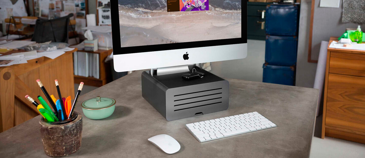 Алюминиевая подставка Twelve South HiRise Pro для iMac/монитора