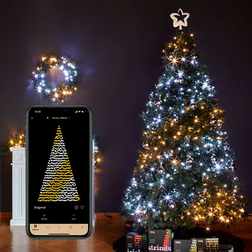 Купить умную светодиодную гирлянду Twinkly Strings AWW 250 20м