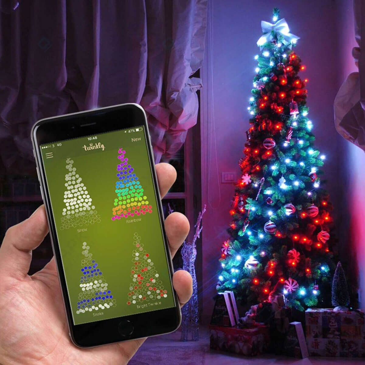 Умная гирлянда Twinkly Strings TW-175 LED Multicolor