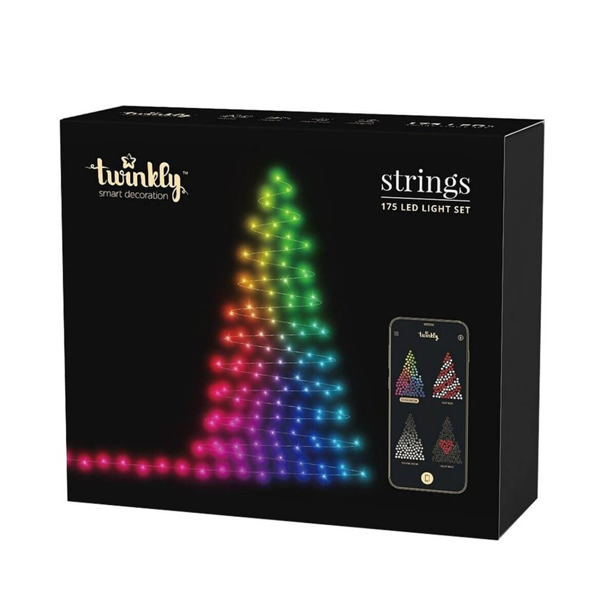 Умная гирлянда Twinkly Strings TW-175 LED Multicolor