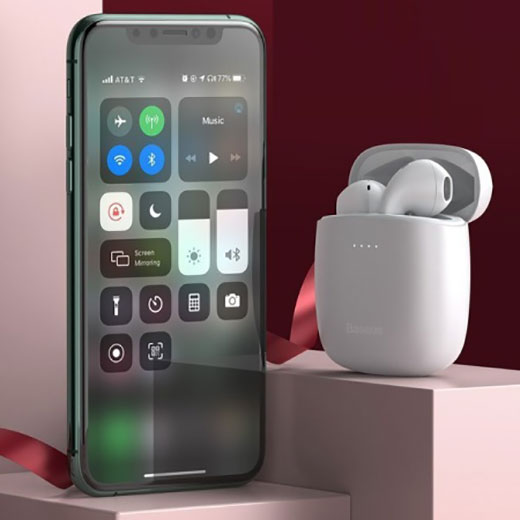 Режими роботи Бездротових Навушників TWS Bluetooth Baseus Encok W04 White