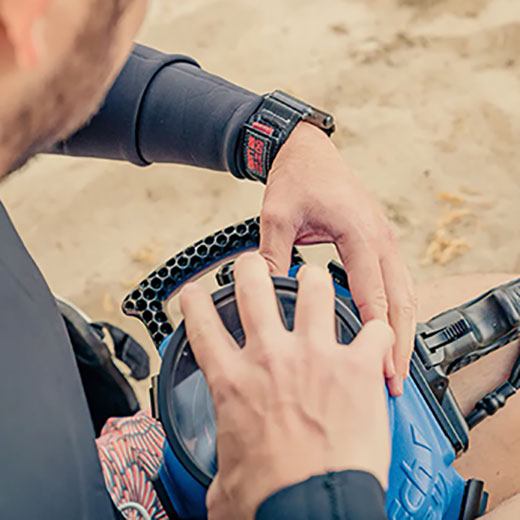 Ремешок UAG Active Watch Strap Black для Apple Watch 44/42