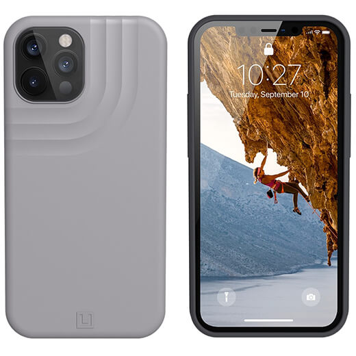 Силиконовый чехол UAG Anchor Black для iPhone 12 Pro Max уверенная защита