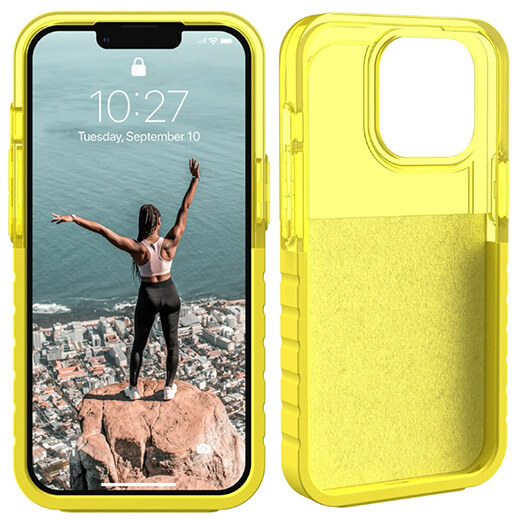 Силиконовый чехол UAG Dip Black для iPhone 13 Pro купить