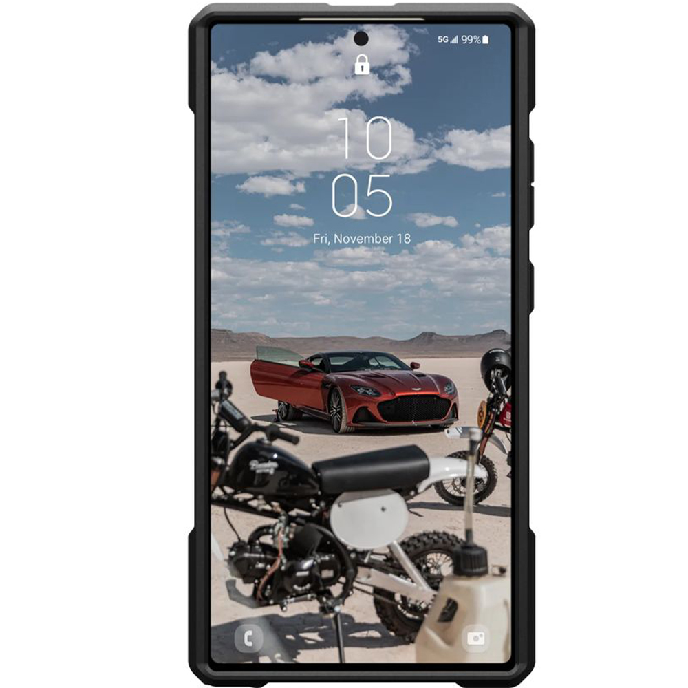 П'ятишарова конструкція чохла Urban Armor Gear Monarch Kevlar для Samsung Galaxy S24 Ultra