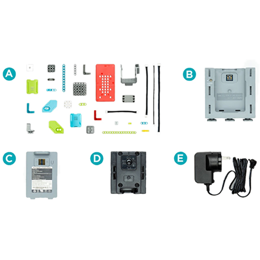 Розумний програмований робот конструктор Ubtech Jimu Robot Meebot Kit JR0601