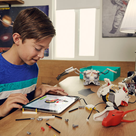 Умный программируемый робот-конструктор Ubtech Jimu Robot Mythical Series: FireBot Kit