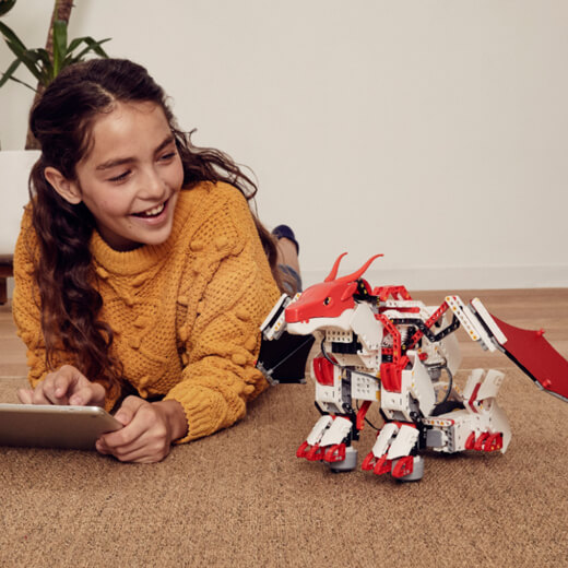 Умный программируемый робот-конструктор Ubtech Jimu Robot Mythical Series: FireBot Kit
