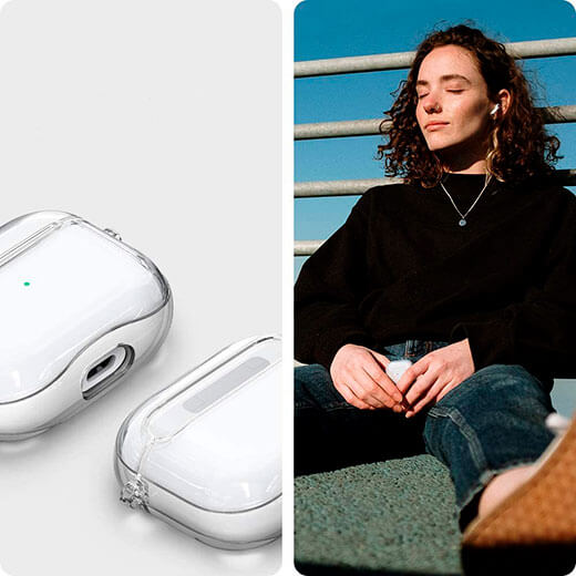 Купити протиударний чохол Ultra Hybrid Crystal Clear для Apple AirPods 3