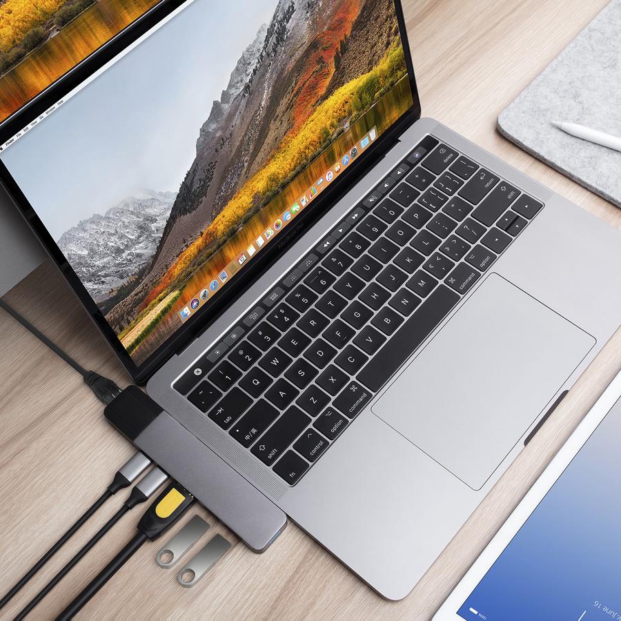 Хаб USB-C для MacBook HyperDrive NET 6 в 2