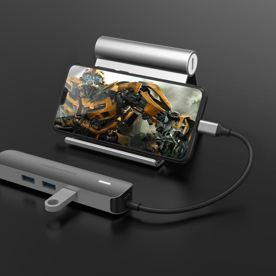 Хаб USB-C для MacBook HyperDrive TUBE 6 в 1