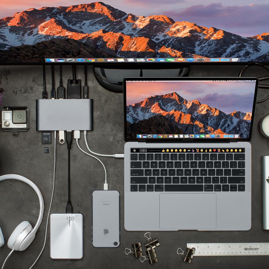 Хаб USB-C для MacBook Pro / Air HyperDrive Ultimate 11 в 1