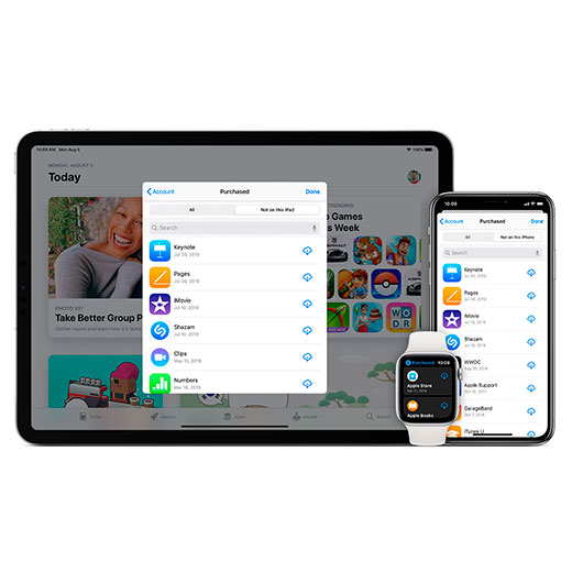 Установка приложений на устройство iOS (iPhone / iPad / Apple Watch)